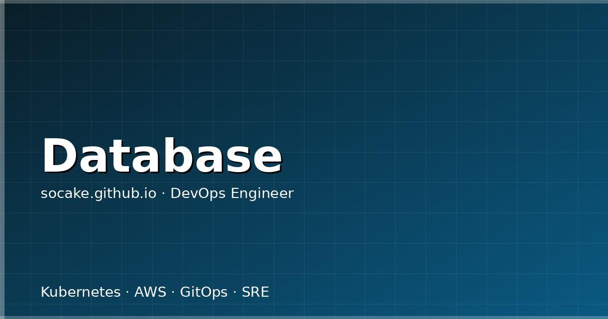 数据库运维实践:MySQL 高可用与 PostgreSQL 调优经验