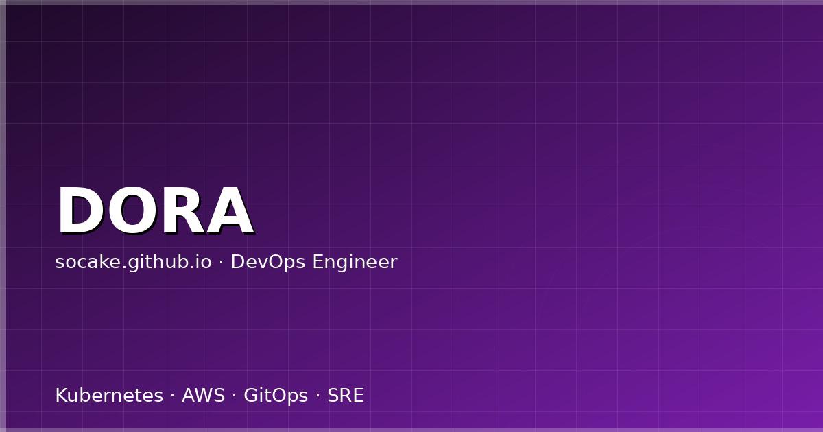 DORA 指标与平台工程效能度量:用数据驱动 DevOps 改进