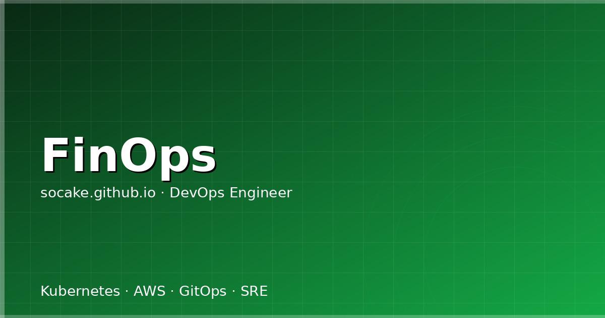 FinOps 实践:Kubernetes 成本治理体系建设