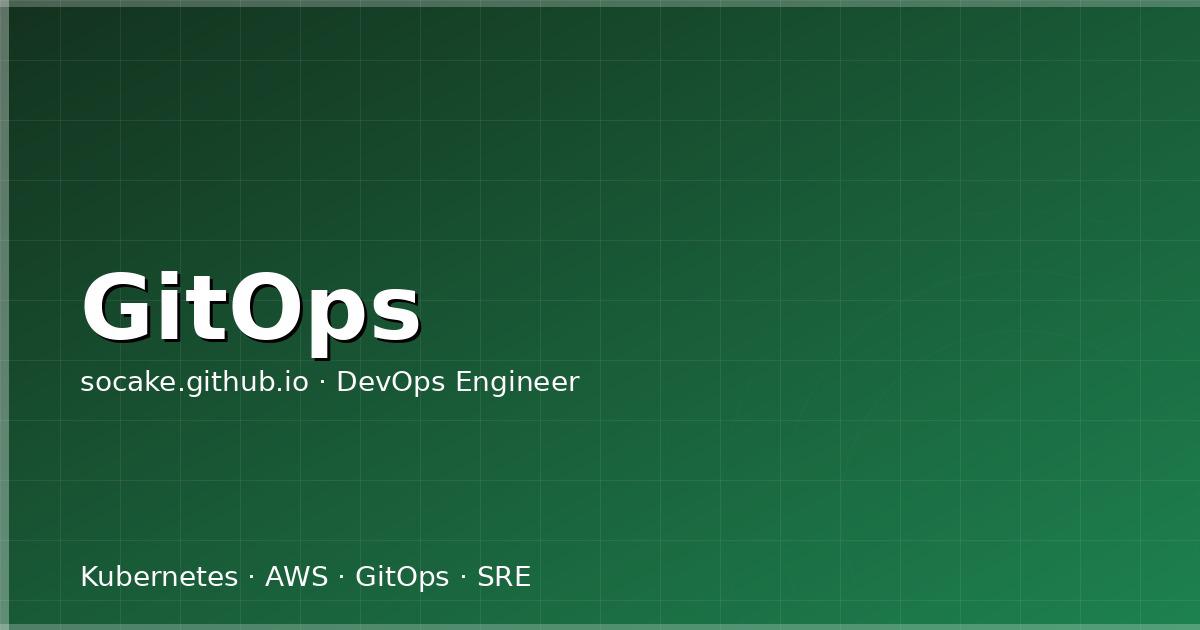 GitOps 落地实战:ArgoCD + Kustomize 多环境管理