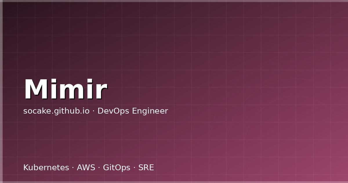 Grafana Mimir 长期指标存储实战:从单集群 Prometheus 到 10 亿级 series