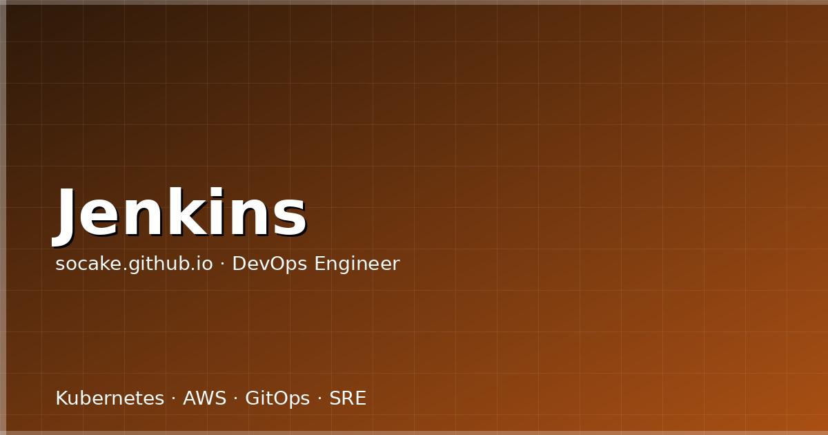 Jenkins + Kubernetes:动态 Agent 构建与流水线最佳实践