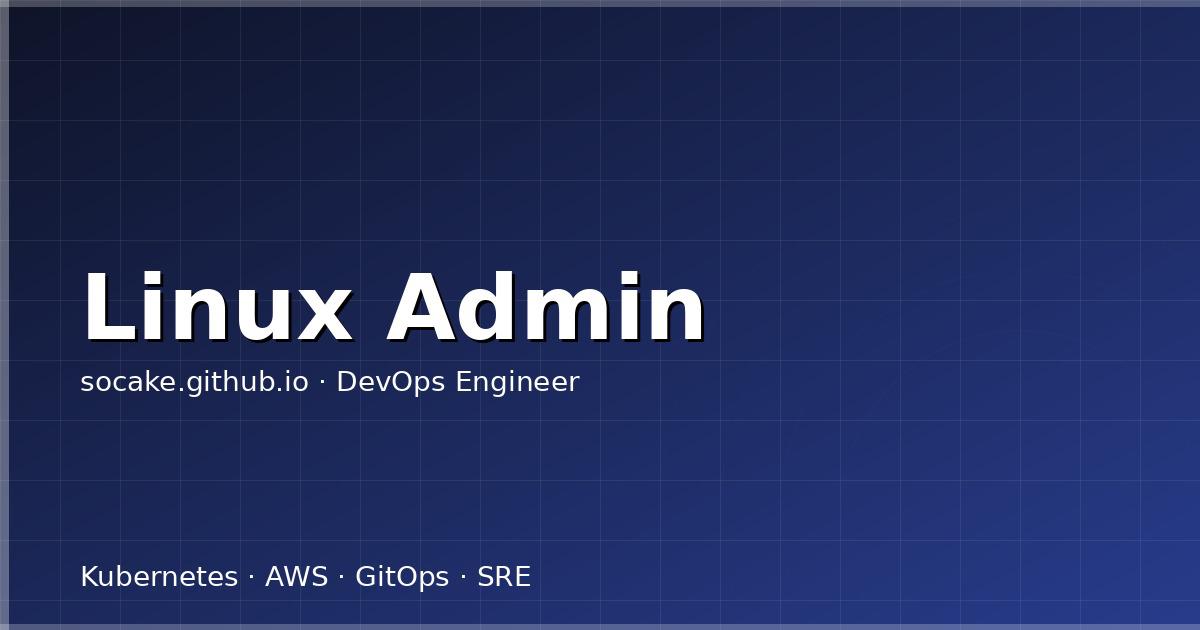 Linux 系统管理精要——DevOps 工程师必知的系统层知识