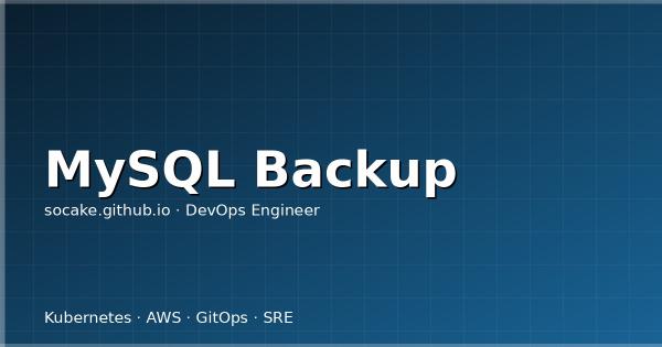MySQL 备份与恢复实战:从 mysqldump 到 XtraBackup 的完整方案