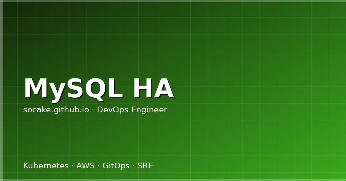 MySQL 高可用实战:MGR + ProxySQL + Orchestrator 完整部署