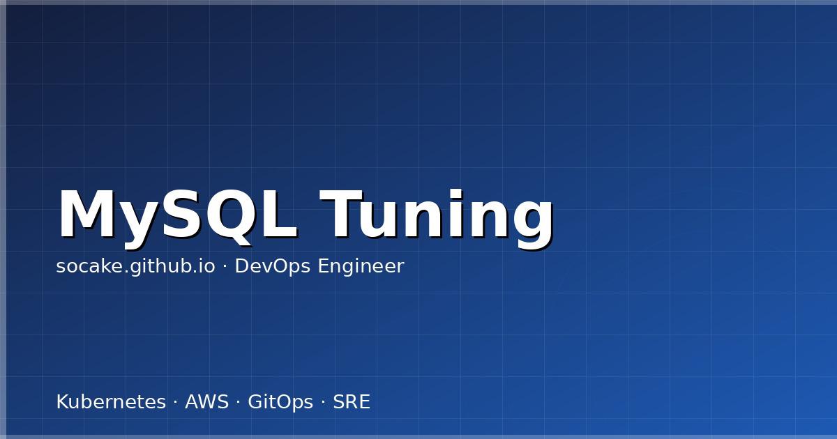 MySQL 深度调优：从 Buffer Pool 到锁等待的生产手册