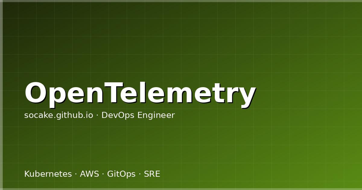 OpenTelemetry 落地实践:统一采集 Traces、Metrics、Logs
